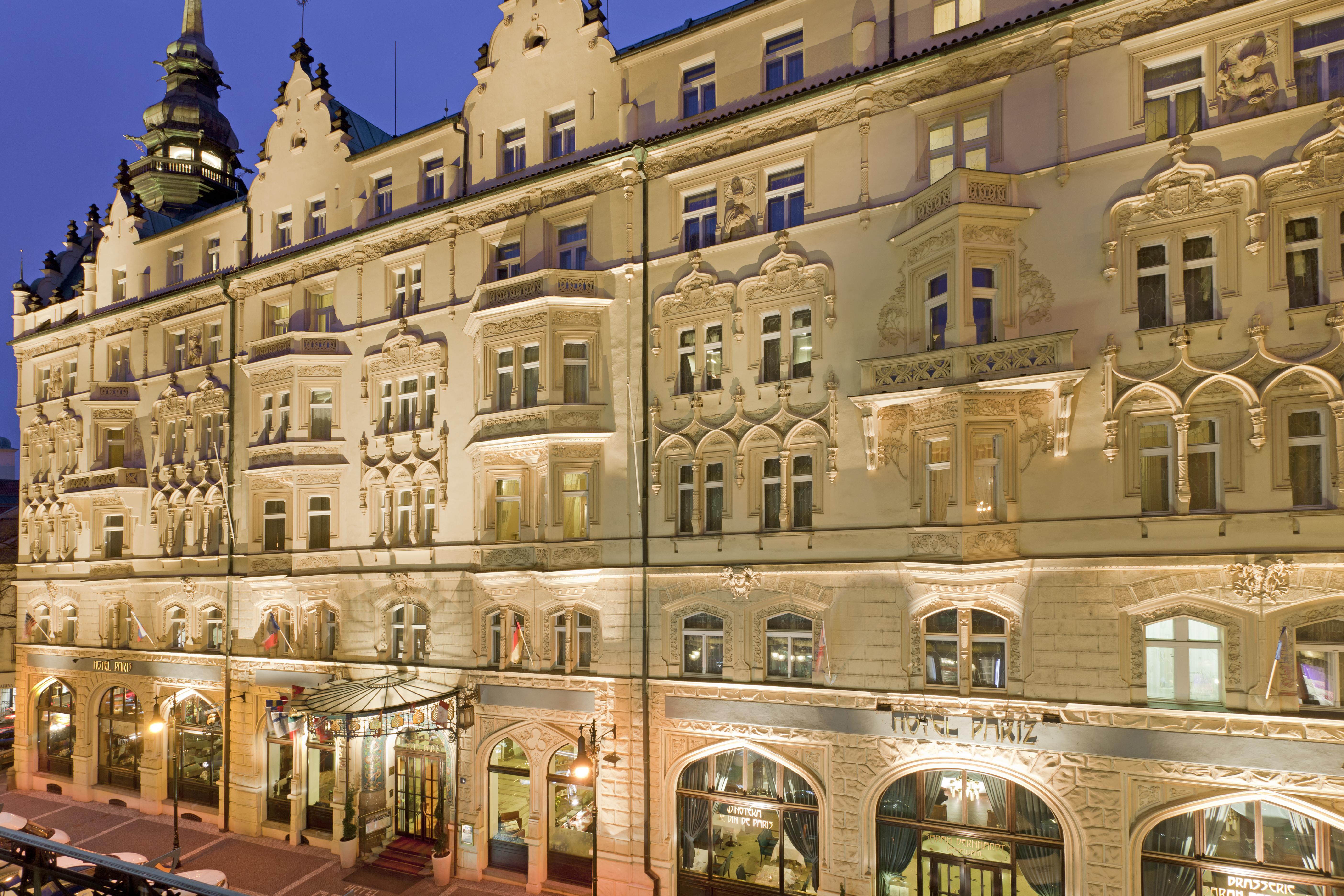 Hotel Paris Prague Exterior photo The hotel in 2012