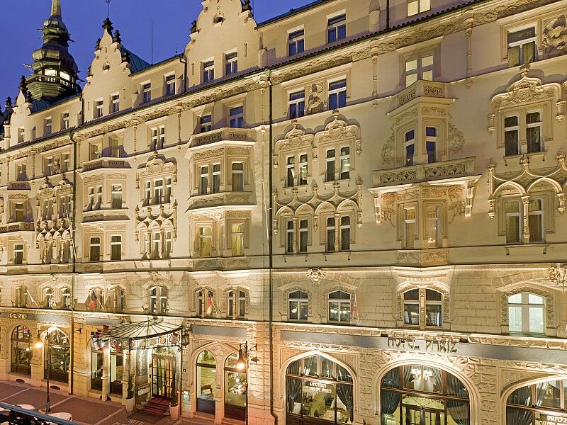 Hotel Paris Prague Exterior photo The hotel in 2012